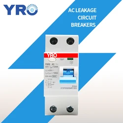 AC 2P 63A 100A 230V 400V Residual Current Circuit Breaker Differential Breaker Safety Switch FS202
