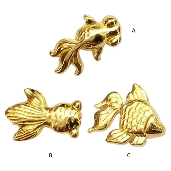 

Mini Small Metal Goldfish UV Resin Epoxy Mold Making Jewelry Filling Material 16#