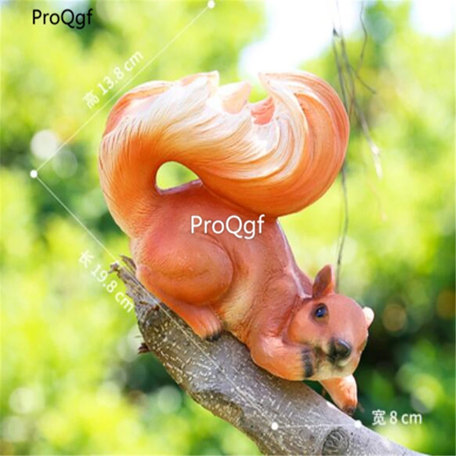 Ngryise 1Pcs A Set Home Fake Squirrel Animal Craft many choice darling