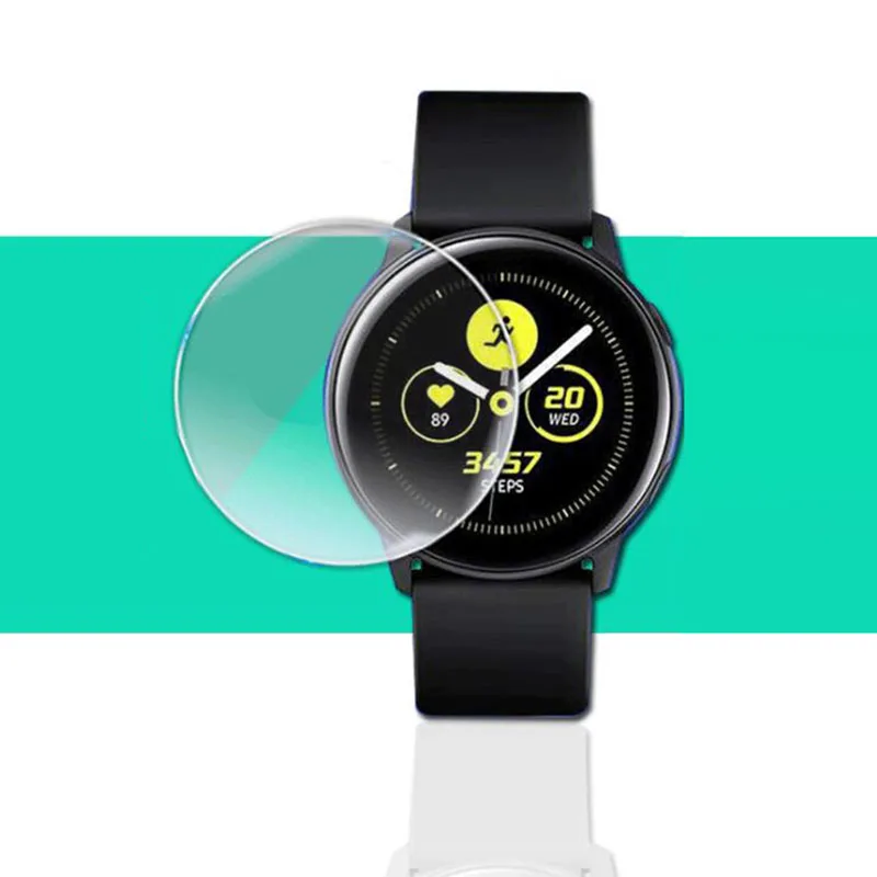 3 шт./компл. 5H для samsung Galaxy Watch Active 2 40 мм 44 мм Смарт-часы ТПУ нано взрывозащищенные анти-шок HD защитная пленка для экрана