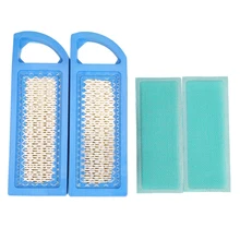 

2Pack 698083 697153 Air & Foam Pre Filter Cartridge, for Briggs & Stratton Engine Lawn Mower, for John Deere GY20573 Craftsman A