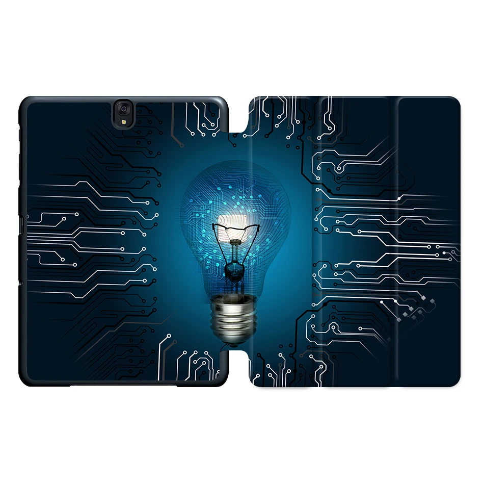 Чехол для планшета MTT для samsung Galaxy Tab S3, 9,7 дюймов, SM-T820, SM-T825, SM-T829 из искусственной кожи, трехслойный Магнитный откидной Чехол-подставка - Цвет: SS10