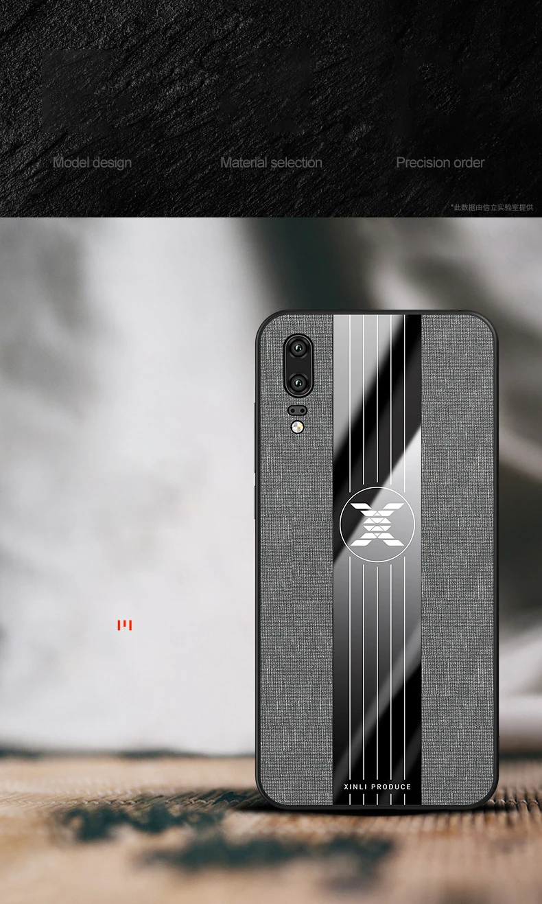 Ikrsses для huawei P20 Pro Чехол простая скатерть текстура автомобильный держатель с магнитным креплением чехол для huawei P20 lite Nova 3e TPU рамка Крышка