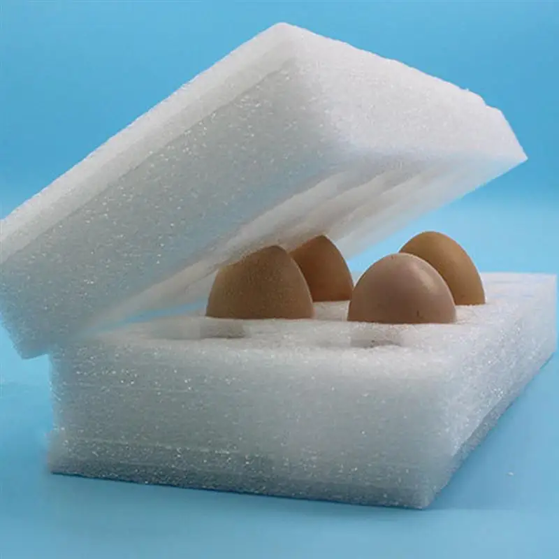 2Pcs Eggs Tray Quakeproof Pearl Wool Foam Wrapping Creative Quail Eggs Box Kitchen Supplies Egg Holder 3