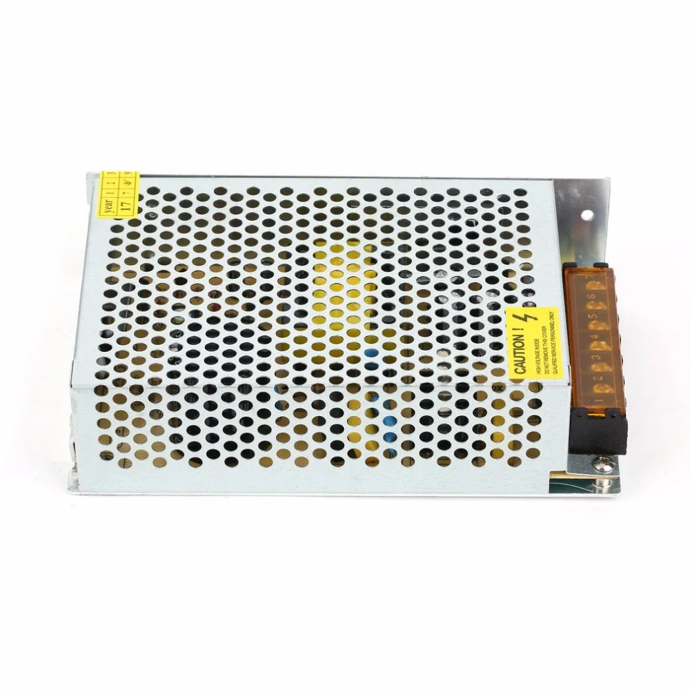 12 V/24 V 100W Камеры Скрытого видеонаблюдения Питание монитор Мощность адаптер СВЕТОДИОДНЫЙ монитор аксессуар переключение Питание