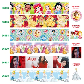 

Free shipping 2019 new arrival ribbons Hair Accessories ribbon 10 yards printed grosgrain ribbons 36198