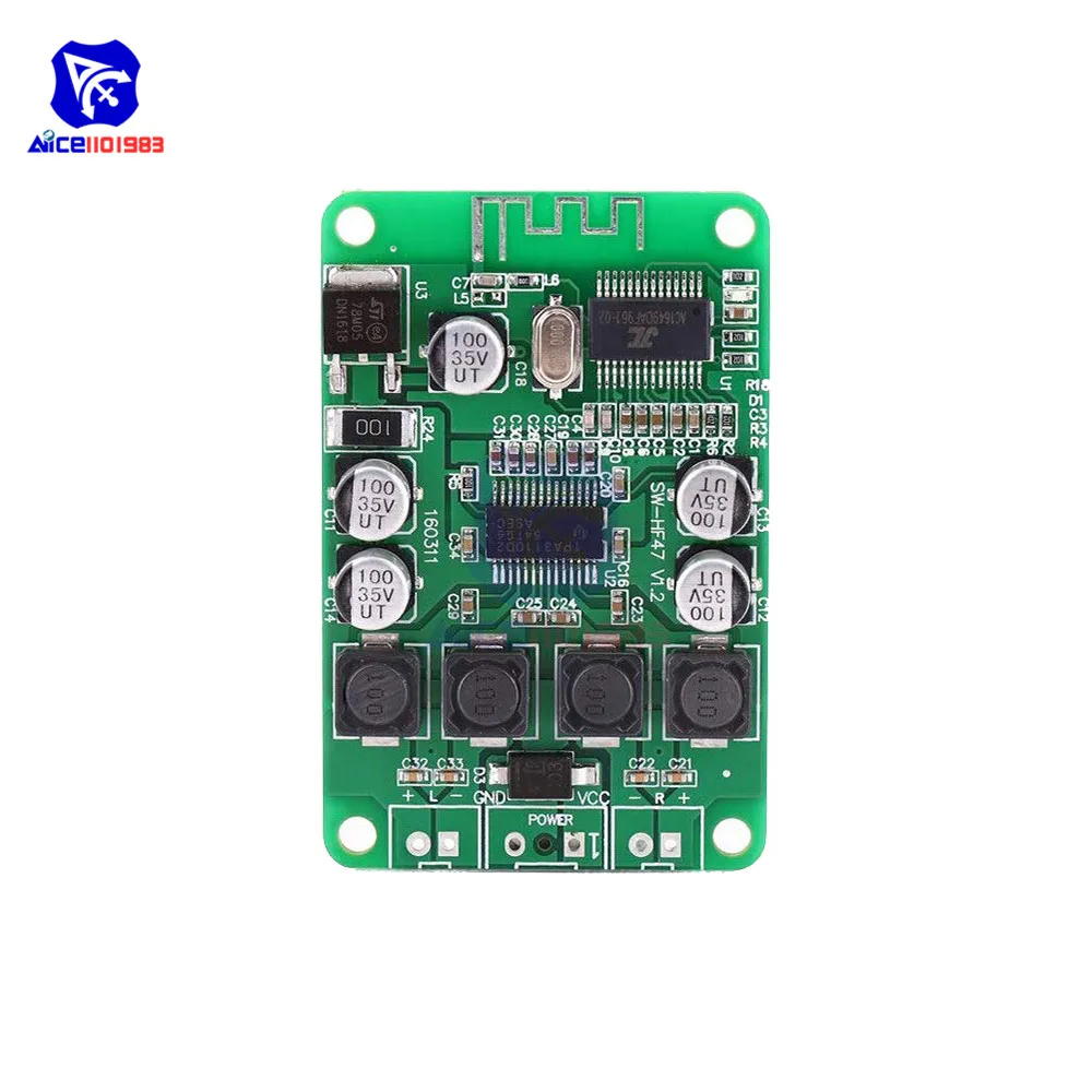 TPA3110 2x15W Bluetooth Audio Power Amplifier Board for Bluetooth Speaker 