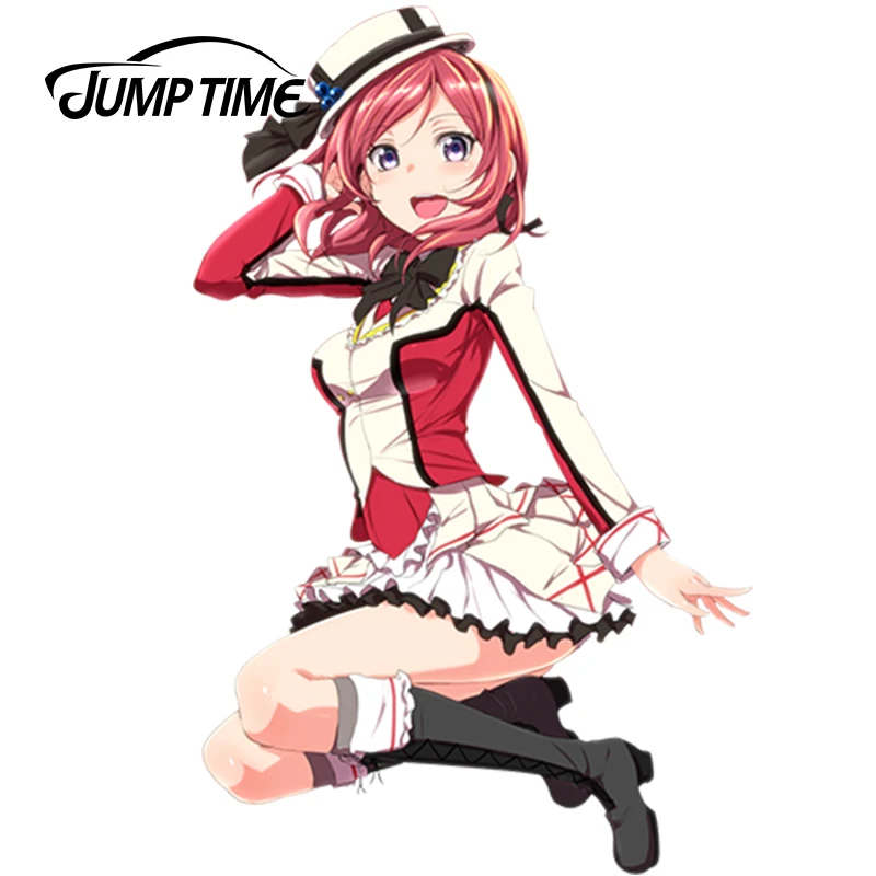 Автомобильный Стайлинг JumpTime милая девушка нишикино маки аниме Love Live! 13 см x 8 3