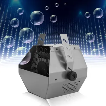 

Automatic Mini Bubble Making Machine Blower Maker Kids DJ Disco Dancing Wedding Party Outdoor Indoor Stage Metal Case