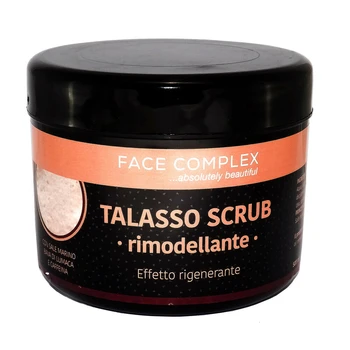 

FACE COMPLEX TALASSO SCRUB RIMODELLANTE CON SALE MARINO\B.LUMACA\ CAFFEINA 500ml