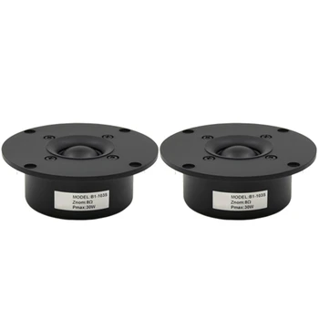 

Hifi 4 Inch Tweeter Speaker Unit Black Silk Membrane 8 OHM 30W Plastic 103mm Treble Loudspeaker B1-103S