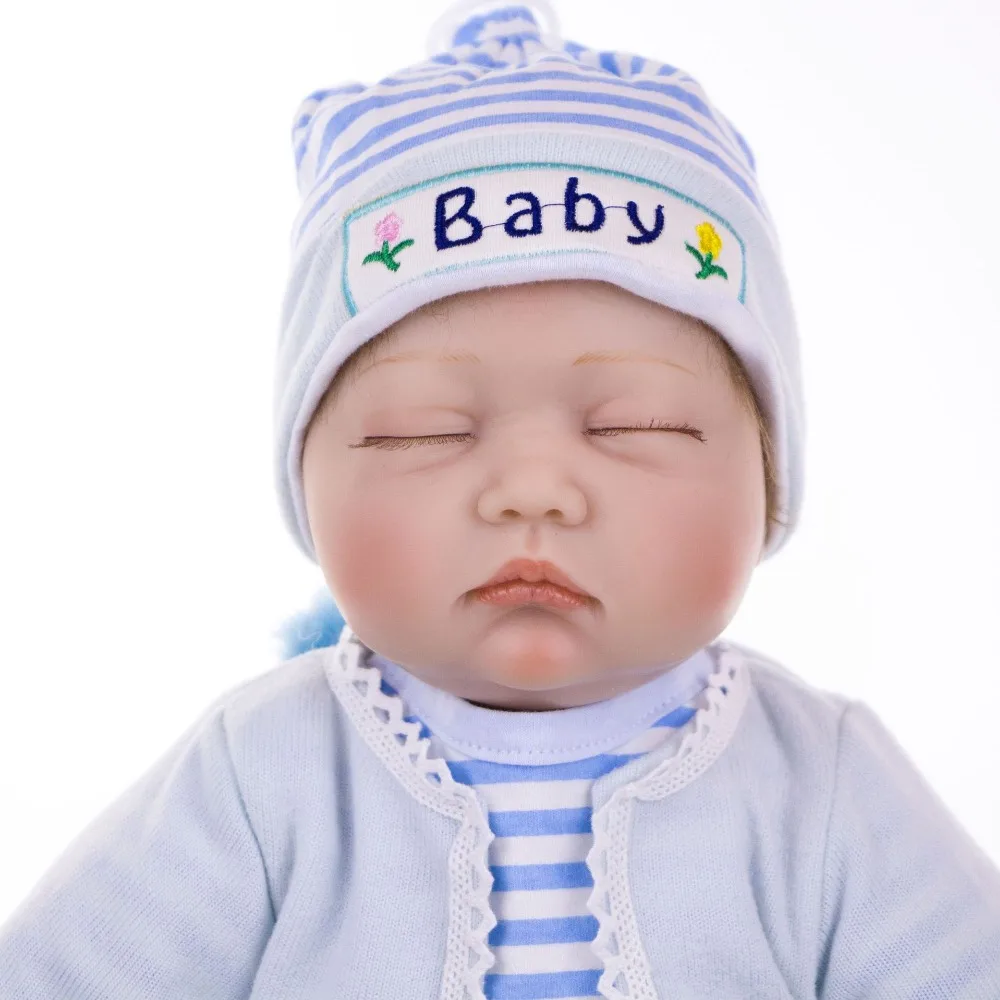 NPK кукла силиконовая Кукла Reborn Baby Dolls 22 дюйма 55 см Реалистичная кукла для новорожденного спящего ребенка playmate bebe reborn menino boneca