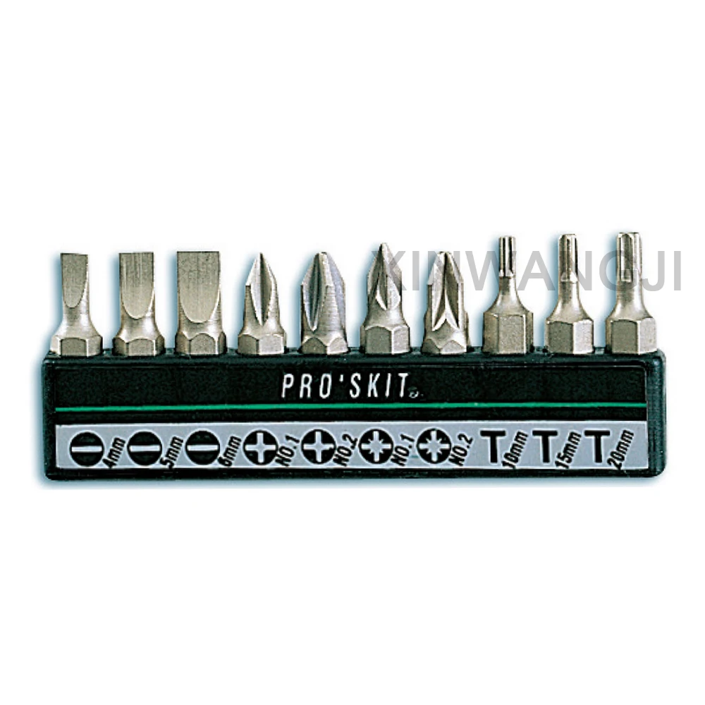 Pro'sKit 1PK-212 Набор прецизионных отверток 10 В1 головки драйвера L стиль двойной конец гаечный ключ драйвер для дома работы компьютера ремонт
