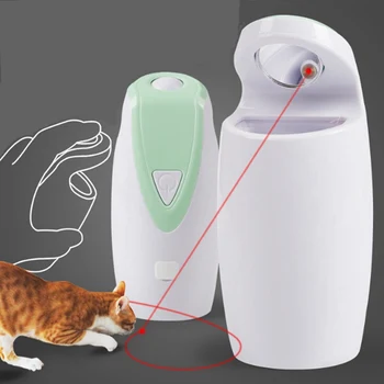 

Pet Cat Electric Interactive LED Light Toy Funny Automatic Rotate Tease Cat Toys