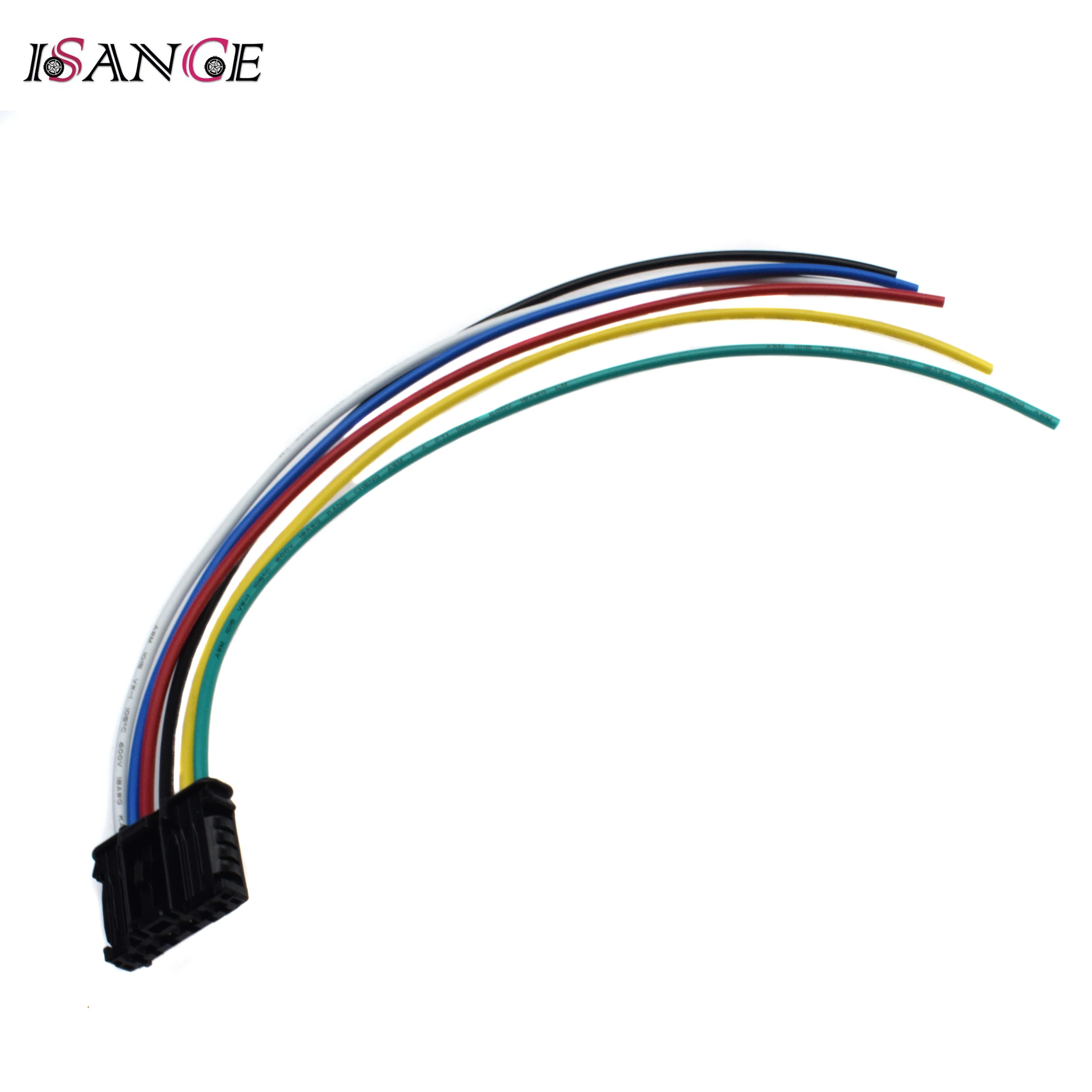 Led wiring harness ISANCE Rear Tail Light Lamp Electrical Wiring Connector 1606248780 For Citroen Peugeot Fiat Dacia C2 C3 C4 C5 DS3 DS4 C4 PICASSO