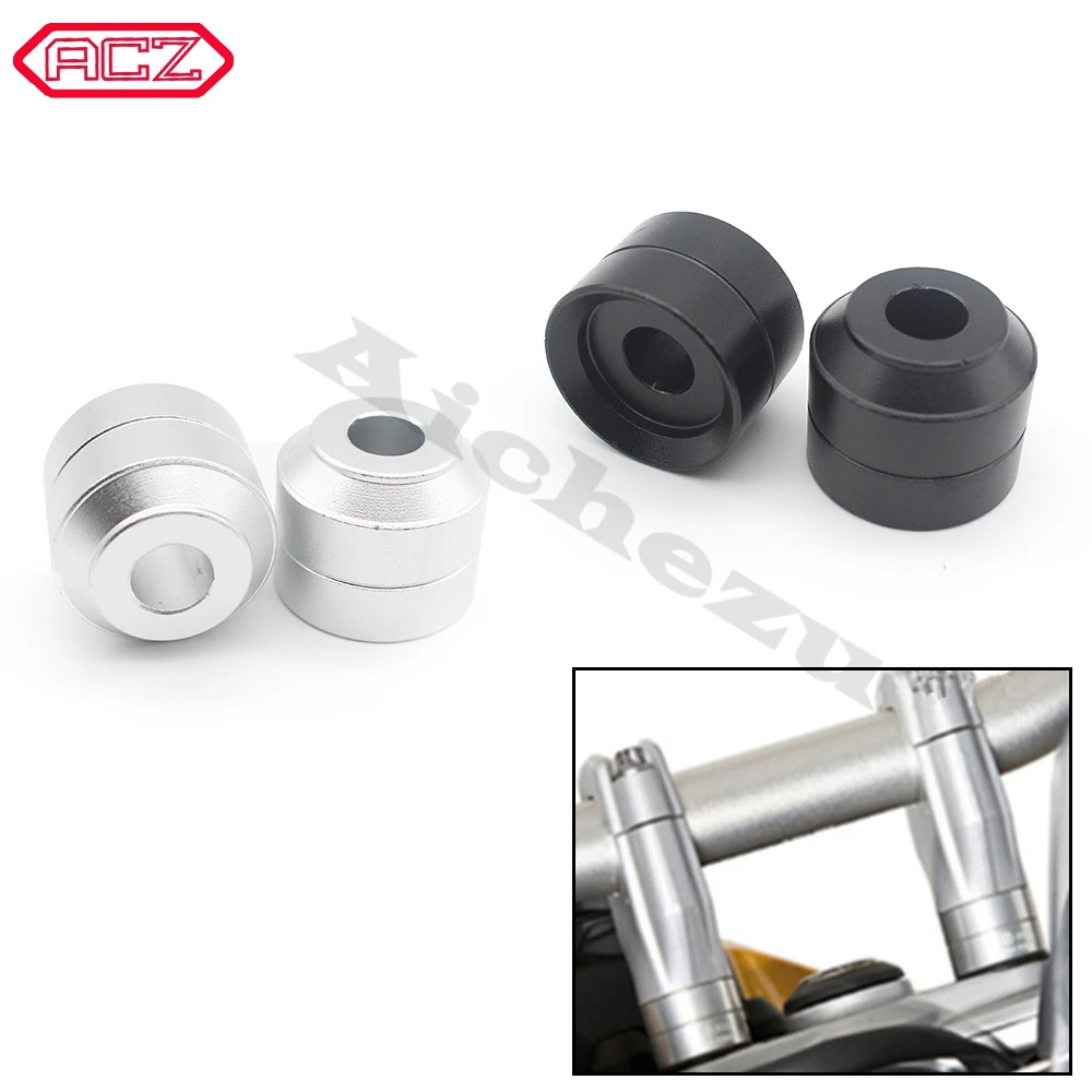 

20MM Adapter for BMW F650 F700 F800GS 2013-2017 2x Motorcycle Handlebar Riser Moves Bar UP