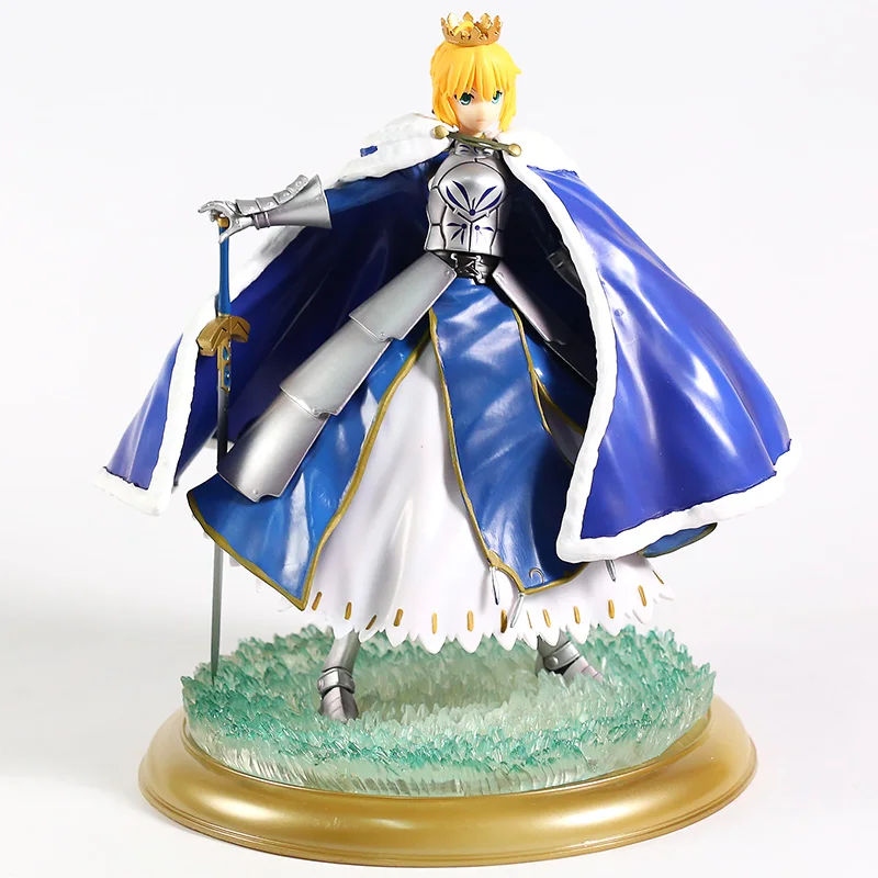 Fate/stay Night Saber Arutoria Pendoragon Deluxe Edition ПВХ фигурка с светодиодный светильник