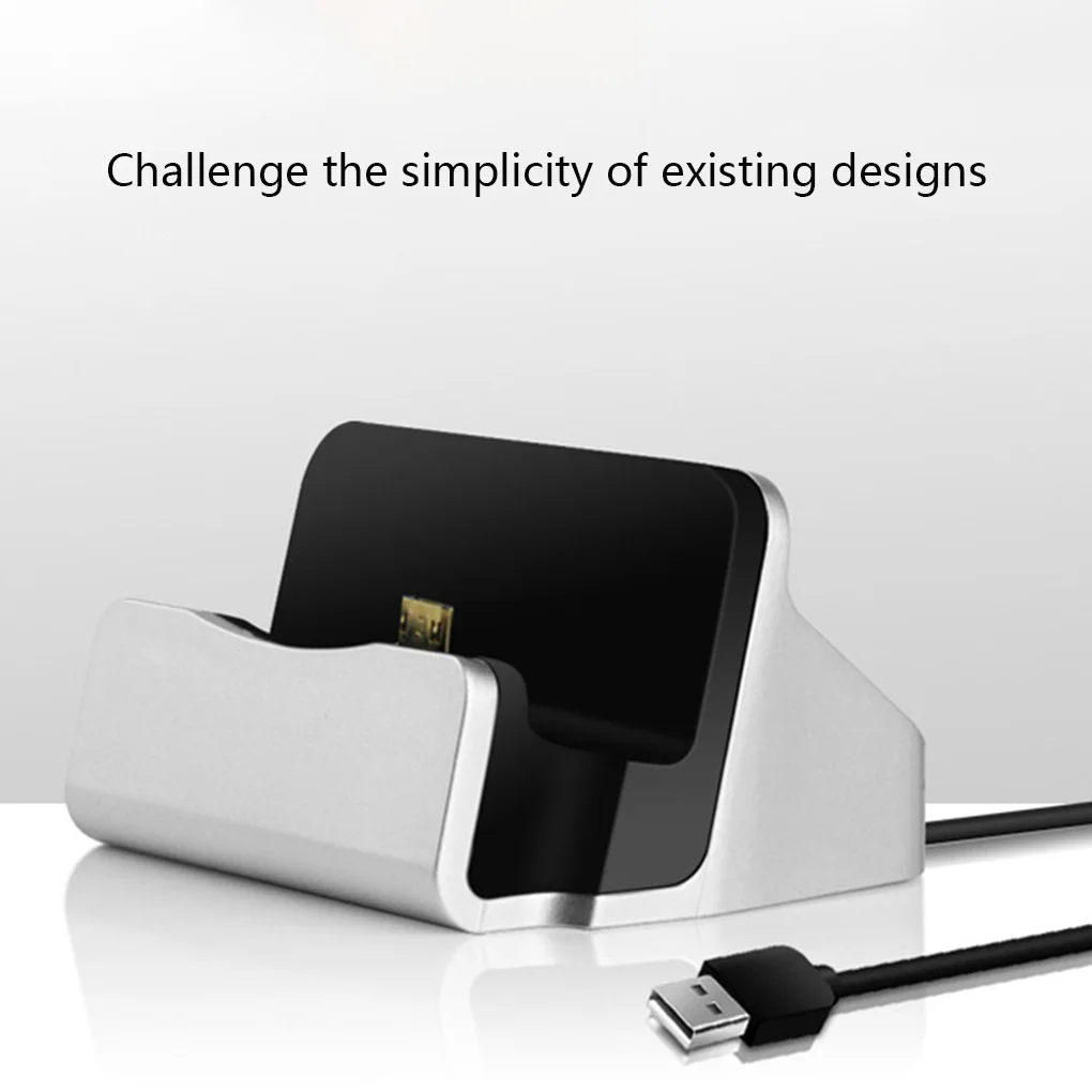 Замена для Android/type-C Интерфейс смартфон Зарядная база мобильный телефон док-станция зарядное устройство