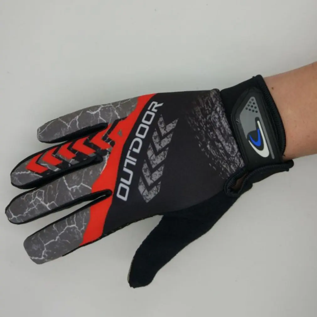 Volledige Vinger Handschoen Racing Motorhandschoenen Fiets MTB велосипед езда unieke открытый Противоскользящий comfortabel ademend