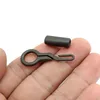 100PCS Back Lead Clips with Silicone Sleeves Carp Rigs Connector Fishing Locking Tube Convert Lead Weight Sleeve for Carp Tackle ► Photo 3/6