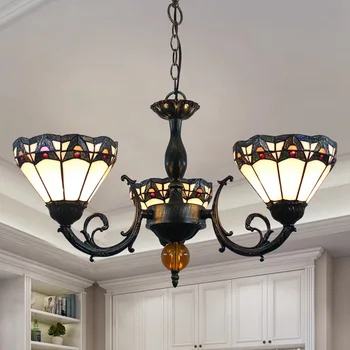 

Tiffany lamp Ou after guti tiffany stained glass pendent lamp sitting room dining-room bar three bedroom coloured glaze art