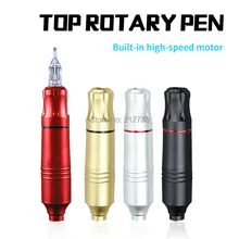 Высокое качество 1 шт. тату-машина Вращающаяся ручка Гибридный постоянный макияж татуировки сильный и тихий двигатель питания