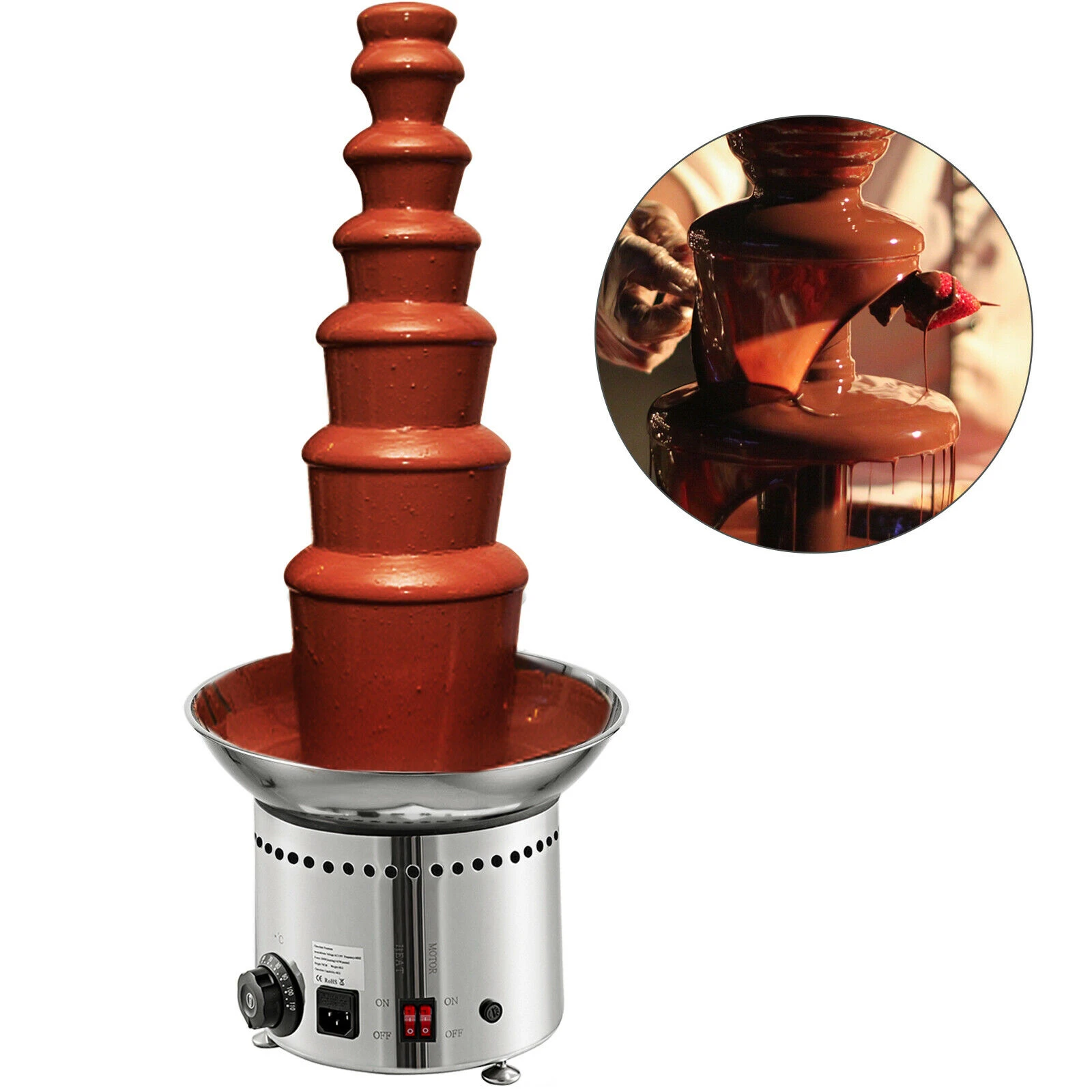chocolate fountain parts accessories lelamaruscak