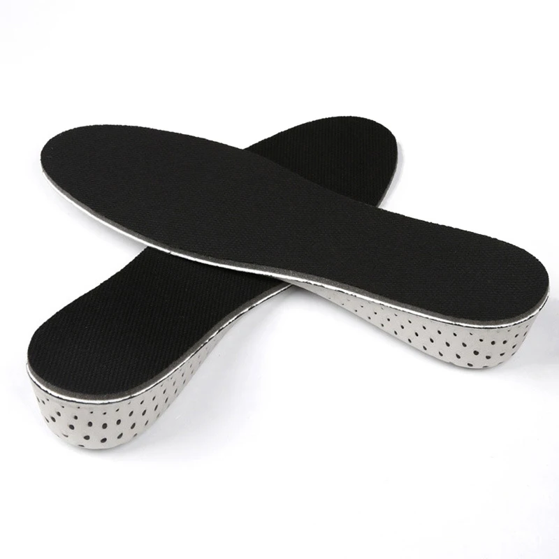 1 Pair Women Men Comfortable Height Increase Insole Unisex Insert EVA Memory Foam Insoles Shoes Full Hlaf Pad Cushion #SD