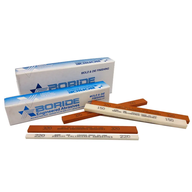 

Genuine Product America bi bao Oilstone boride Oilstone Import Whetstone 1/8X1/2X150 Mould Polishing Whetstone