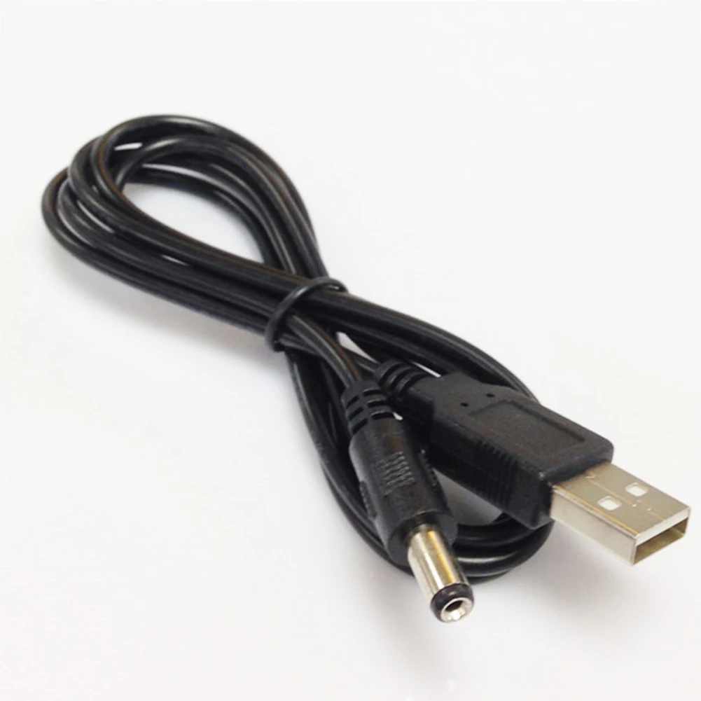 1,2 м прочный офисный портативный универсальный подключи и играй USB к DC домашний блок питания для ПК зарядный кабель
