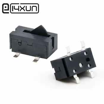 

50pcs KFC-VT-08 SMD Black Limit Switch Game Connector Flash Door Reset Micro Motion Detection Button