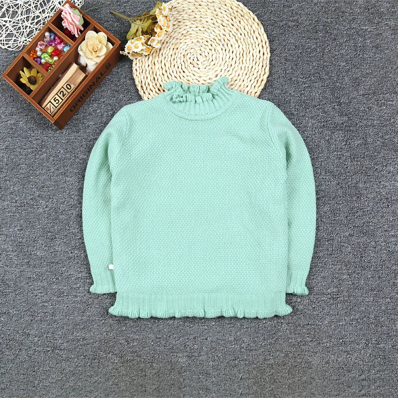 

Spring And Autumn Girls Children Baby Crew Neck Pullover Big Boy Sweater