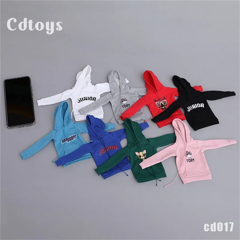 

Модная модная юбка-худи со шкалой 1/6 CD018, юбка-рубашка для обычной 12-дюймовой коллекции женских кукол