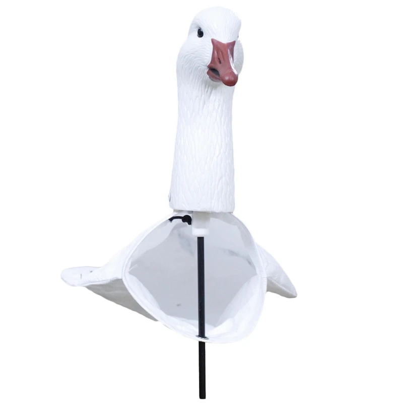 Охотничья приманка Tyvek трафаретная печать Windsock EVA Пластиковая белыйгусь ветряные носки пластиковые манок для гуся