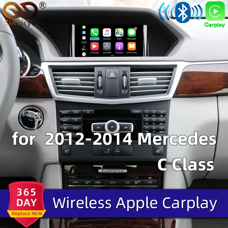Sinairyu Aftermarket wifi беспроводная Apple Carplay Модифицированная G GL GLA GLK - Цена: 