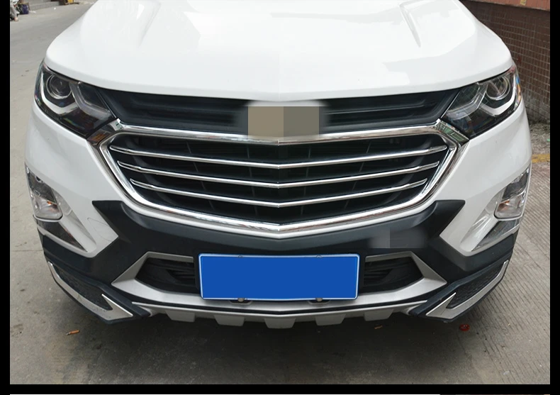Для Chevrolet Equinox бампер воздухозаборная решетка Планки передняя решетка полосы центр гоночный чехол внешние аксессуары