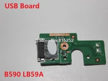 Laptop For Lenovo B580 B590 LB58 LED Board With Cable 90200814 USB Board B590 LB59A 90001035 New