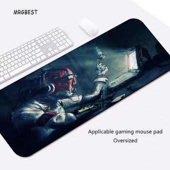 

MRGBEST Gaming Mouse-Pad Large Size Science Picture Non-slip Nature Rubber Pads with Locked Edge for Playing or Office Worker