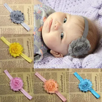

Fashionable Hair Bands Headband Kids Hair Accessories Baby Cute DIY Flower Elastic Cloth Headband Hair Styling