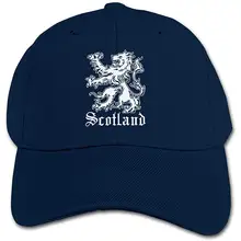 Бейсбольная кепка с логотипом льва и шотландским флагом для младенцев, Регулируемая Кепка-Дальнобойщик, солнцезащитный козырек