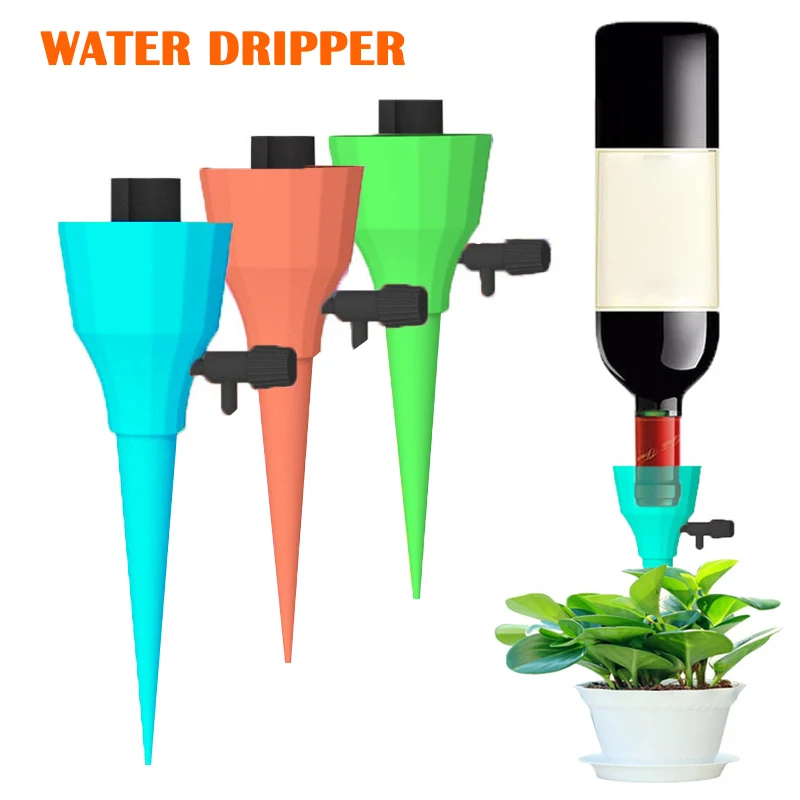 Завод самополива шипы устройства Автоматический водяной Регулируемый капельного орошения системы для сада@ LS