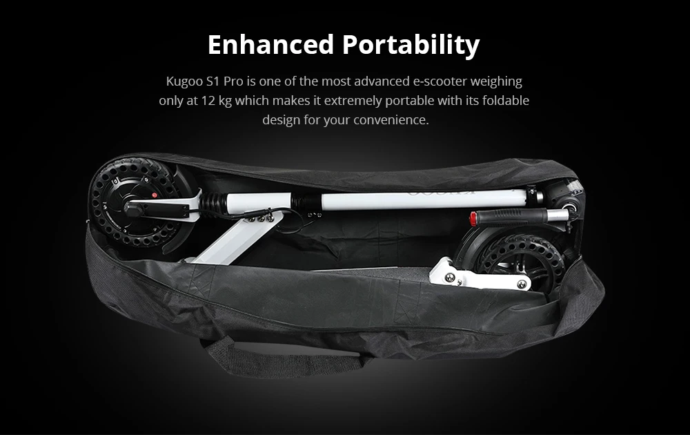 [ЕС сток] KUGOO S1 PRO складной электрический скутер для взрослых 350 Вт 30 км/ч ЖК-дисплей e скутер лучше M365 Dualtron PK Ninebot