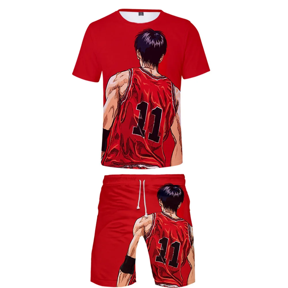 Купить SLAM DUNK комплект из двух предметов футболка и шорты Harajuku ...