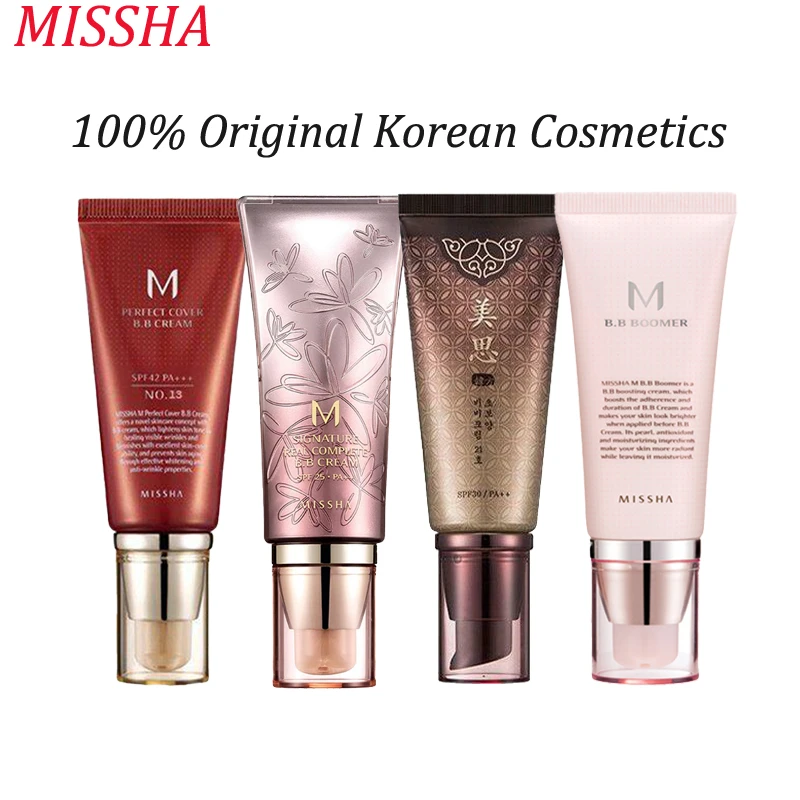 Original Missha M Perfect Cover Bb Cream Signature Real Complete Bb Cream Brighten Makeup Face