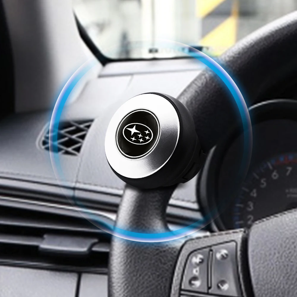 

1pcs Car Aid Knob Ball Truck Power Steering Wheel Spinner Booster Handle Clamp For Subaru Impreza Forester Tribeca XV BRZ Forest