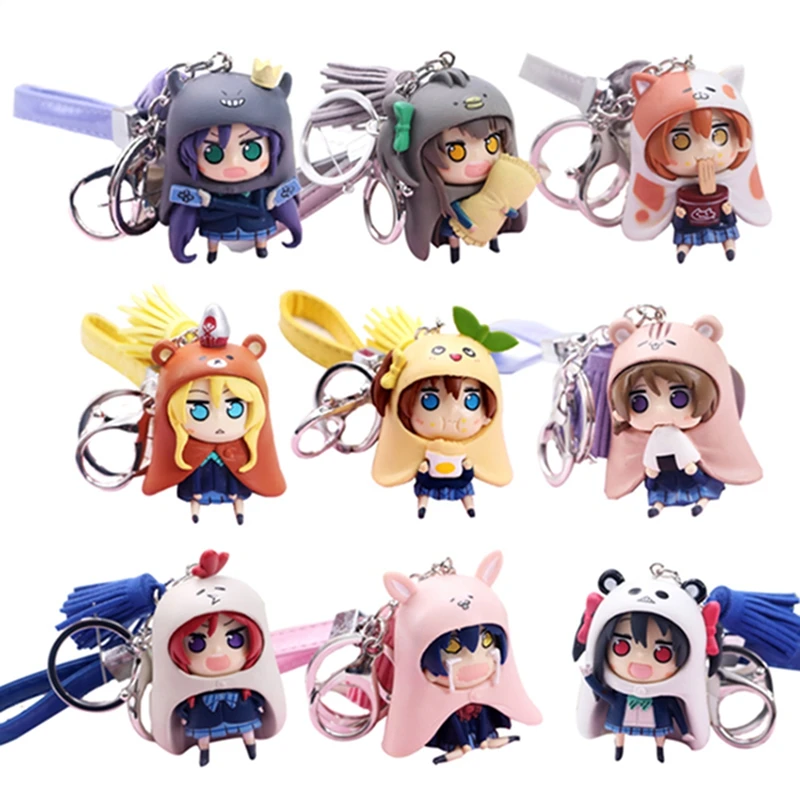 Kawaii Love Live Keychain Minami kotory Kousaka Honoka Maki Nishikino Cos Himouto! Umaru-chan мультипликационный персонаж