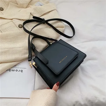 

Simple Single Shoulder Bag 2019 New Handbag Women's Fashion and Leisure Organ Small Square Bag Satchel