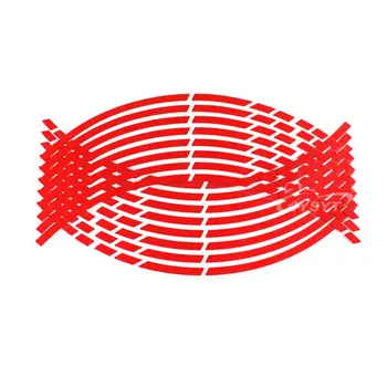 

Wheel Stripes Decals for Motorcycle Wheels Accessory Sticker Kits Fluorescent Motorcycle Rim Tape Stickers