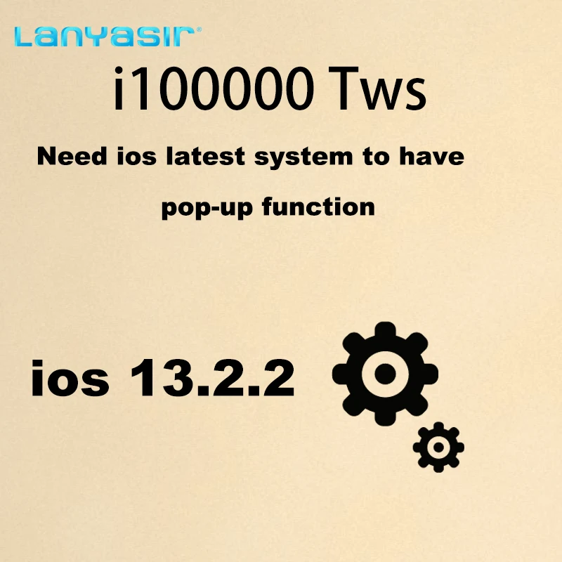 Lanyasir новые i100000 TWS 1:1 Супер копия беспроводные Bluetooth наушники pk w1 h1 1536u чип i500 i10000