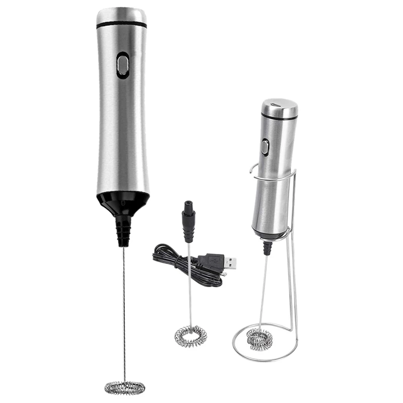 Milk Frother Electric Handheld Portable Powerful Milk Foamer For Latte/Cappuccino Coffee Chocolate,Durable Stainless Steel Egg B Milk Frother Electric Handheld Portable Powerful Milk Foamer For Latte/Cappuccino Coffee Chocolate,Durable Stainless Steel Egg B